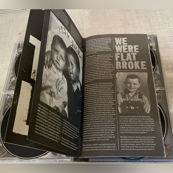 Johnny Cash, the legend 4 CD collection with book inside of history - Picture 8 of 8